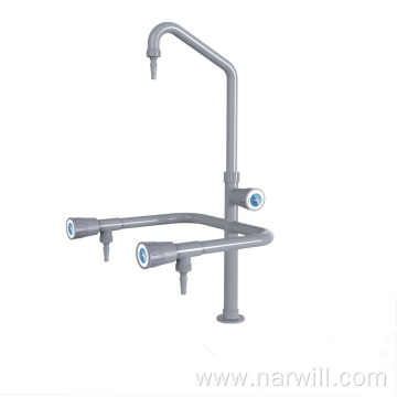 Laboratory Triple outlet faucets grey